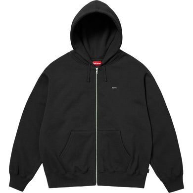 Supreme SS25 Small Box Zip Up Hooded Sweatshirt Black