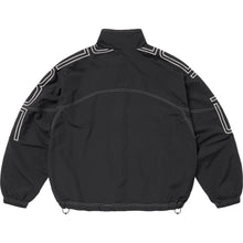 Supreme Spellout Embroidered Track Jacket Black