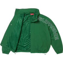 Spreme Spellout Embroidered Track Jacket Green