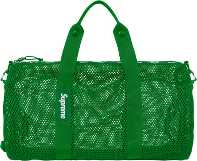 Supreme Mesh Duffle Bag Green