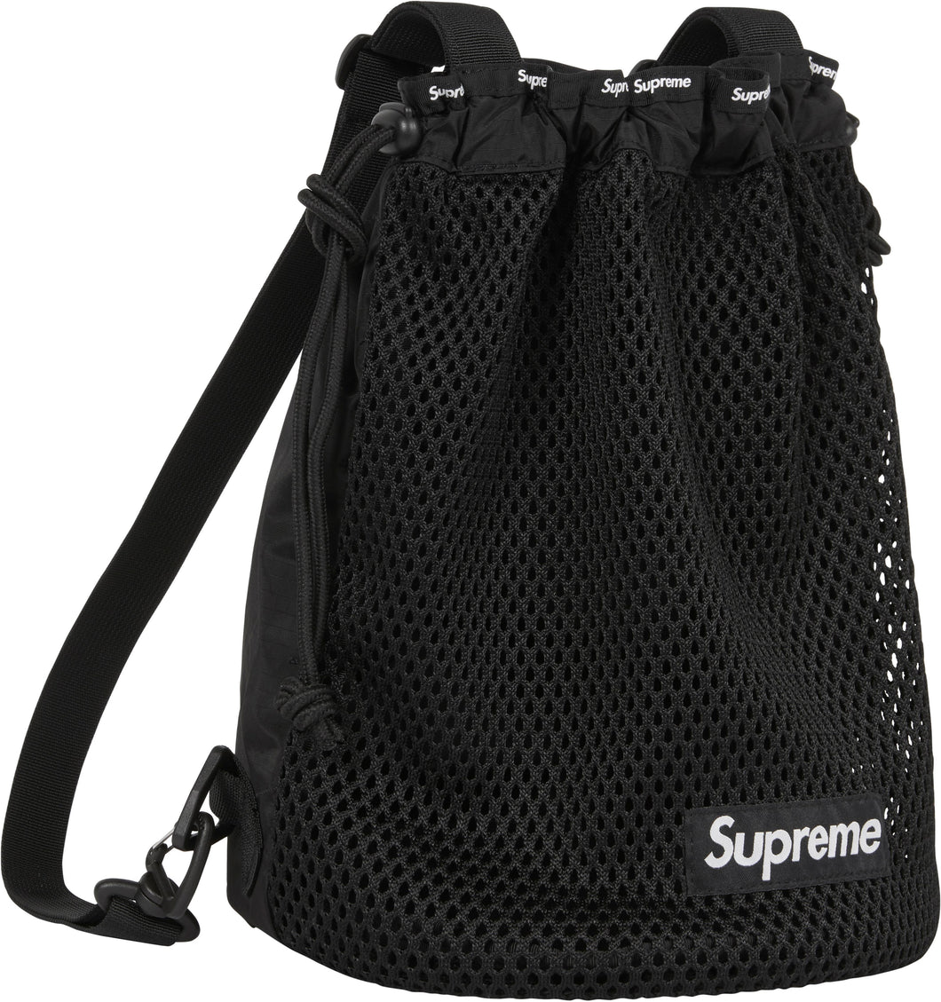 Supreme Mesh Small Backpack Black