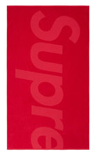 Supreme Tonal Logo Towel Red