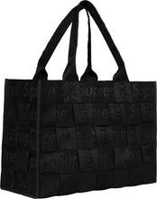 Supreme Woven Large Tote Bag Black