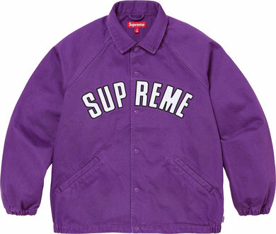 Supreme Arc Denim Coaches Jacket Purple