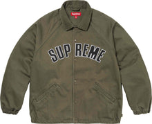 Supreme Arc Denim Coaches Jacket Olive