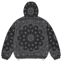 Supreme Reflective Bandana Anorak Black
