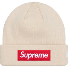 Supreme New Era® Box Logo Beanie Stone