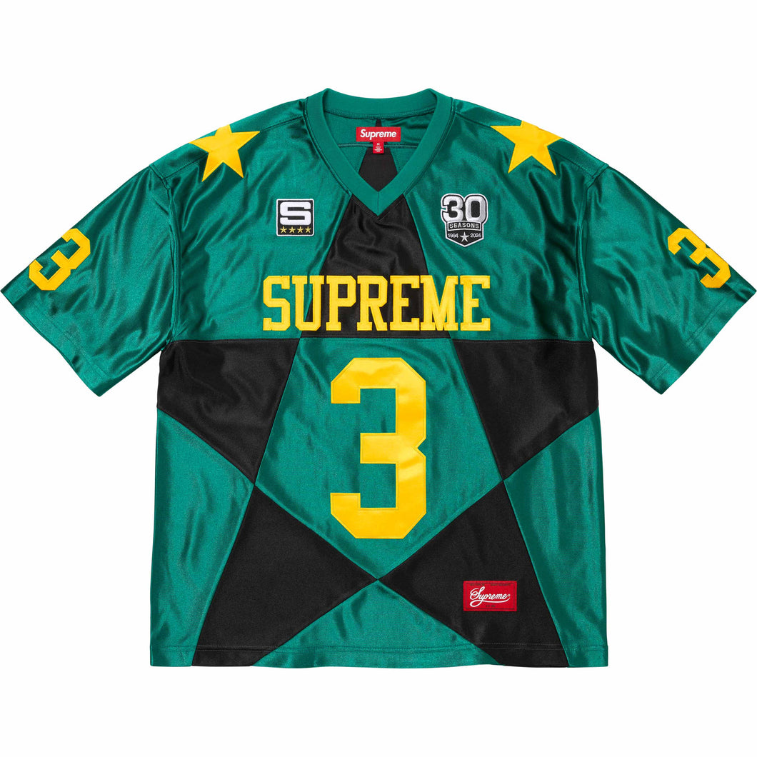 Supreme Star Football Jersey Dark Green