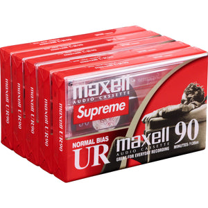 Supreme® Maxell Cassette Tapes (5 Pack)