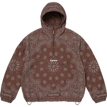Supreme Reflective Bandana Anorak Brown