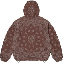 Supreme Reflective Bandana Anorak Brown