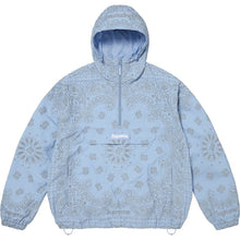 Supreme Reflective Bandana Anorak Blue