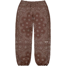 Supreme Reflective Bandana Track Pant Brown