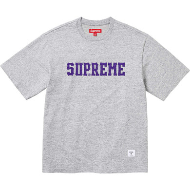 Supreme Twill Applique S/S Top Grey