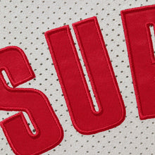 Supreme Ultrasuede Mesh Baseball Jersey Grey