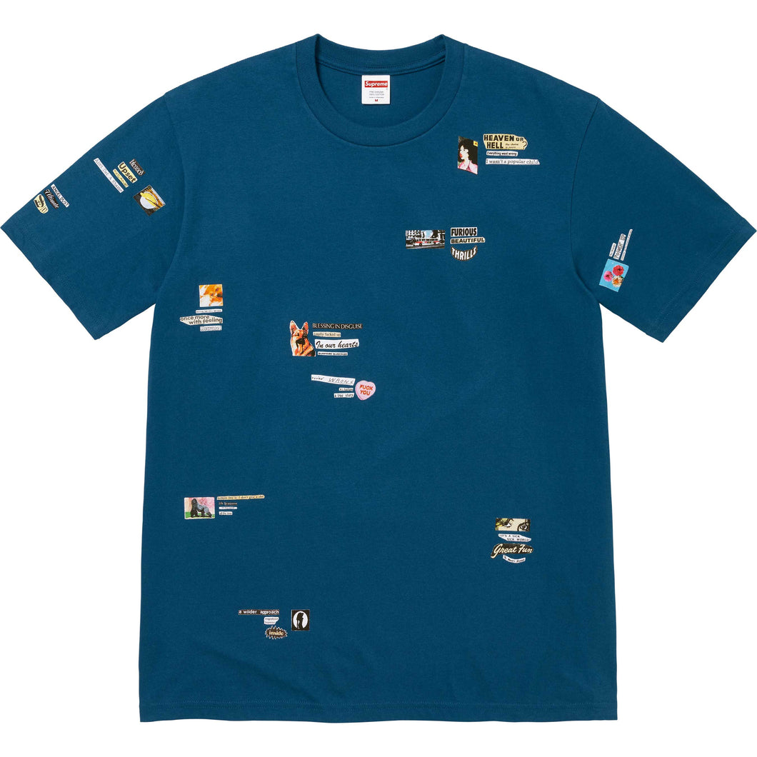 Supreme Upset Tee Indigo