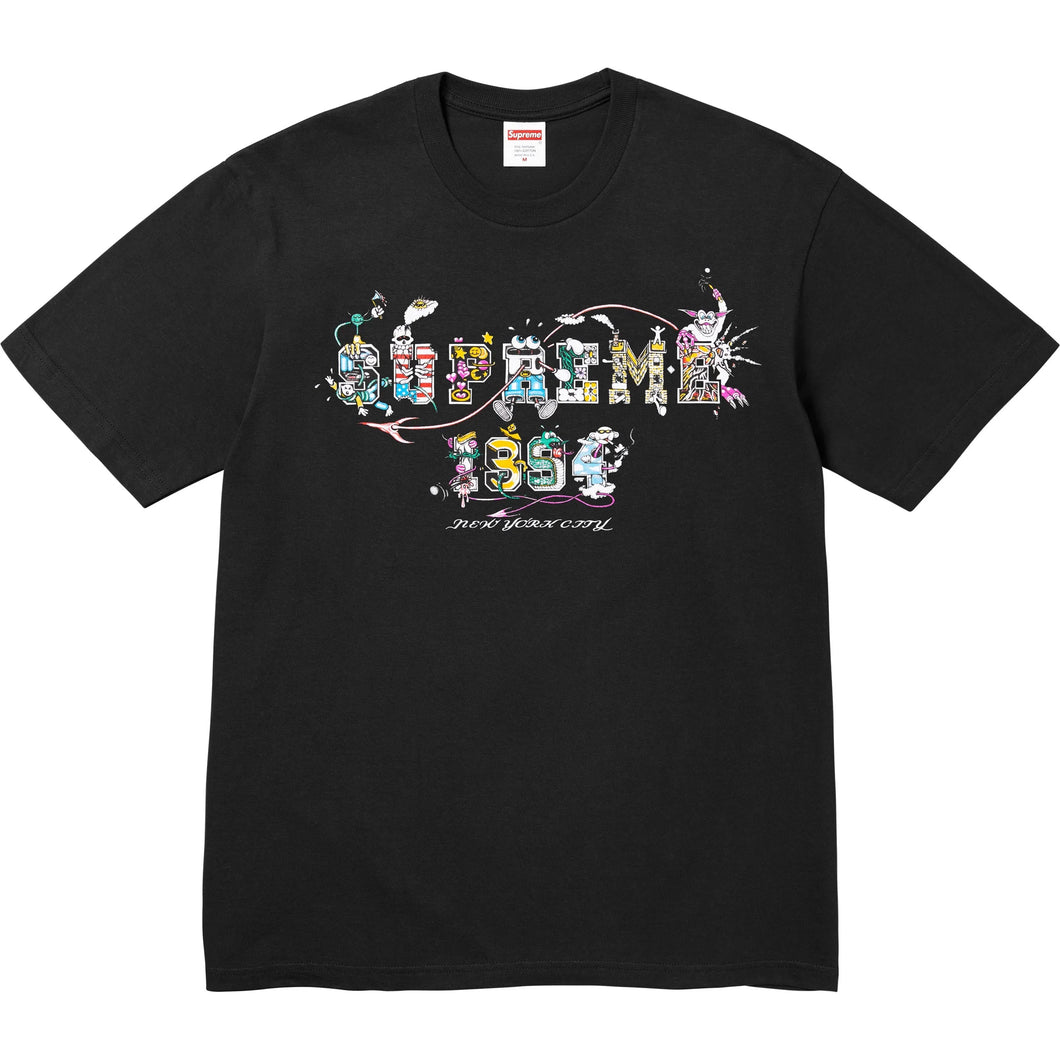 Supreme Varsity Tee Black