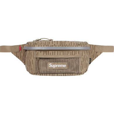 Supreme FW24 Waist Bag Tan Raindrop