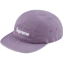 Supreme Washed Chino Twill Camp Cap Dusty Purple