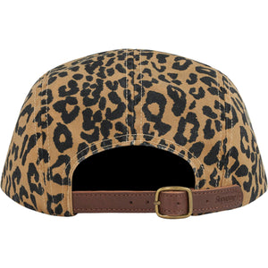 Supreme Washed Chino Twill Camp Cap Leopard