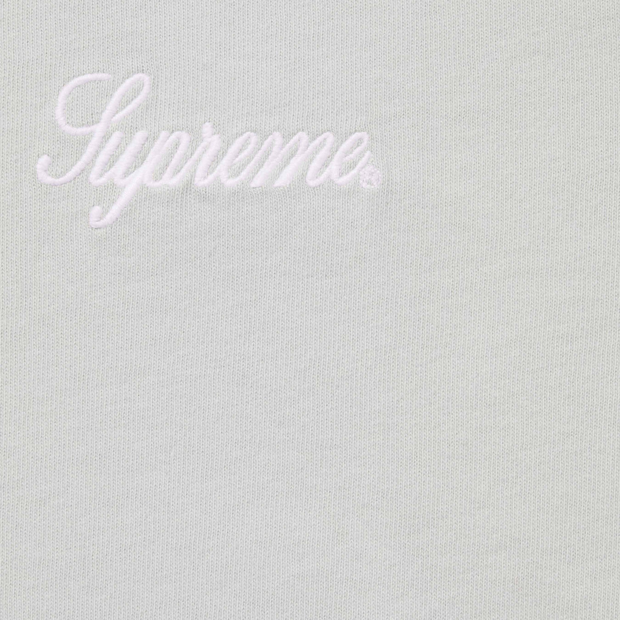 Supreme Washed Script SS Top Grey