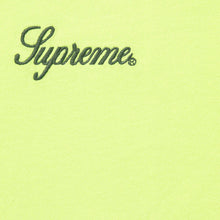Supreme Washed Script SS Top Lime