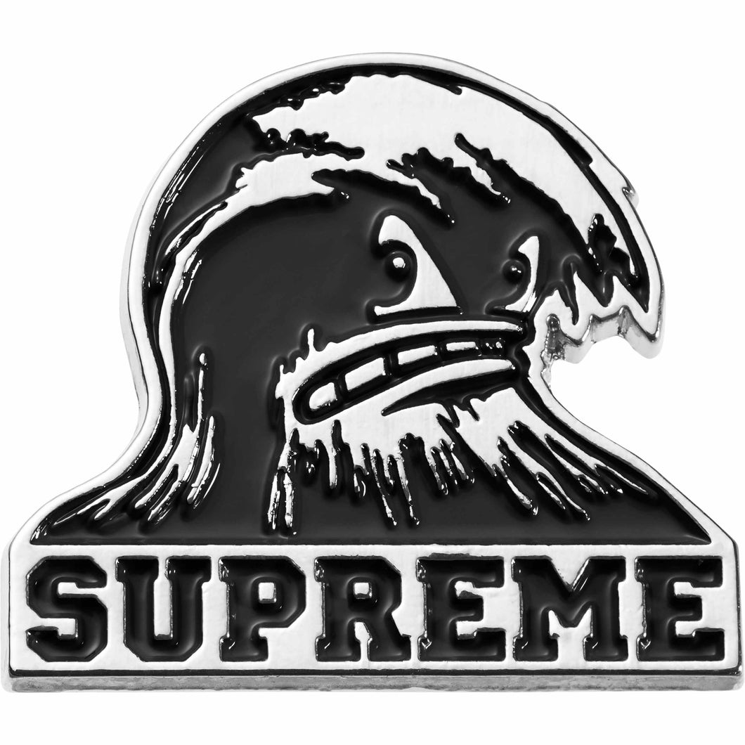 Supreme Wave Pin Black