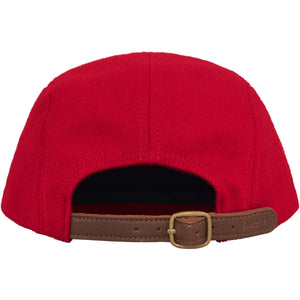 Supreme Wool Camp Cap Red