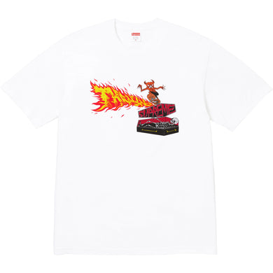 Supreme® Thrasher® Back Tail Tee White