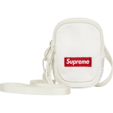 Supreme FW25 Denim Mini Utility Bag White