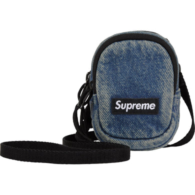 Supreme FW25 Denim Mini Utility Bag Washed Indigo