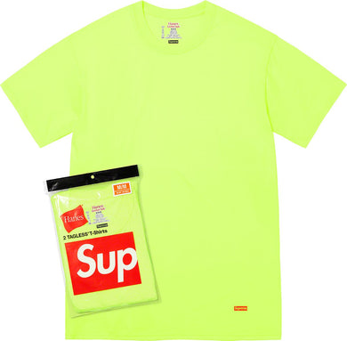 Supreme/Hanes Tagless Tee (2 pack)