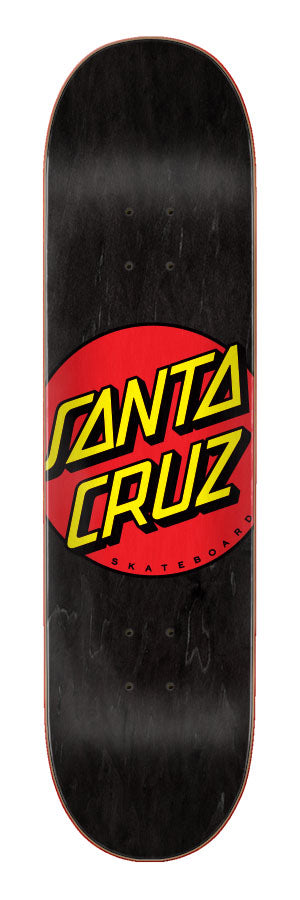 Santa Cruz Classic Dot Skate Deck Black