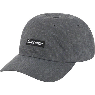 Supreme Ripstop 6-Panel Black