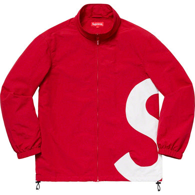 Supreme S Logo Track Jacket Red