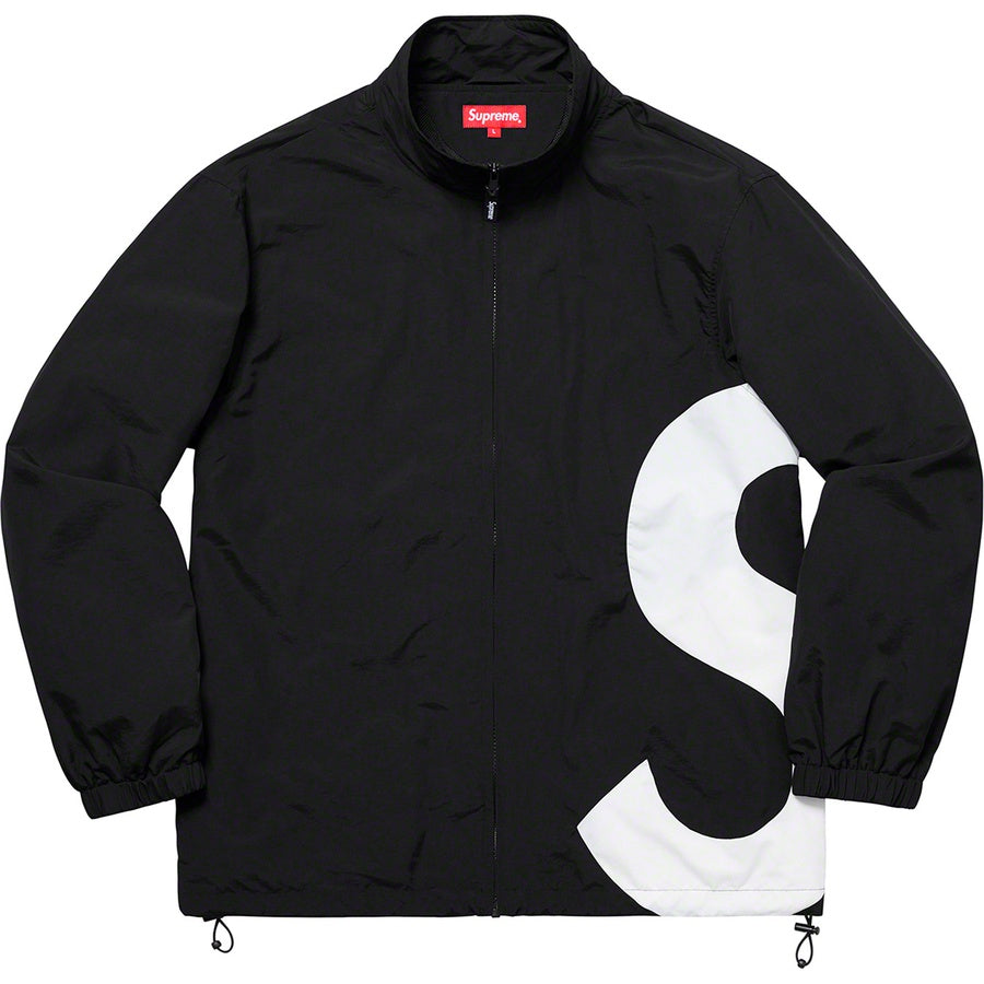 Supreme S Logo Track Jacket Black