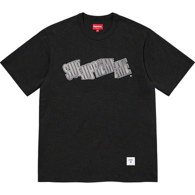 Cut Logo S/S Top Black