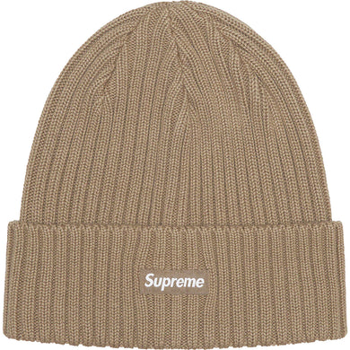 Supreme Overdyed Beanie Taupe