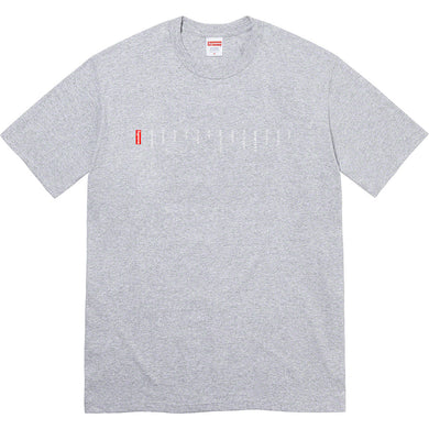 Supreme Location Tee Grey