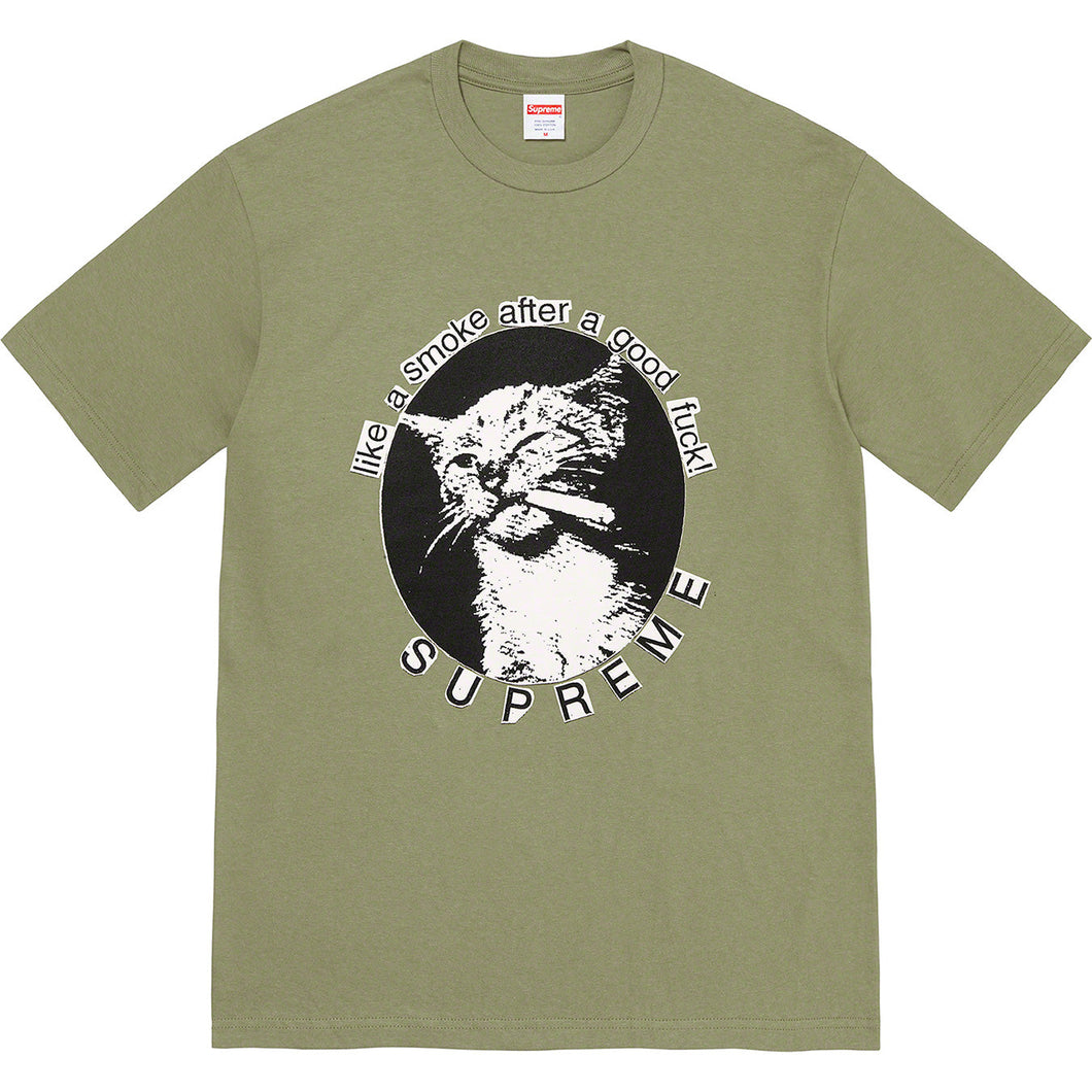 Supreme Smoke Tee Olive