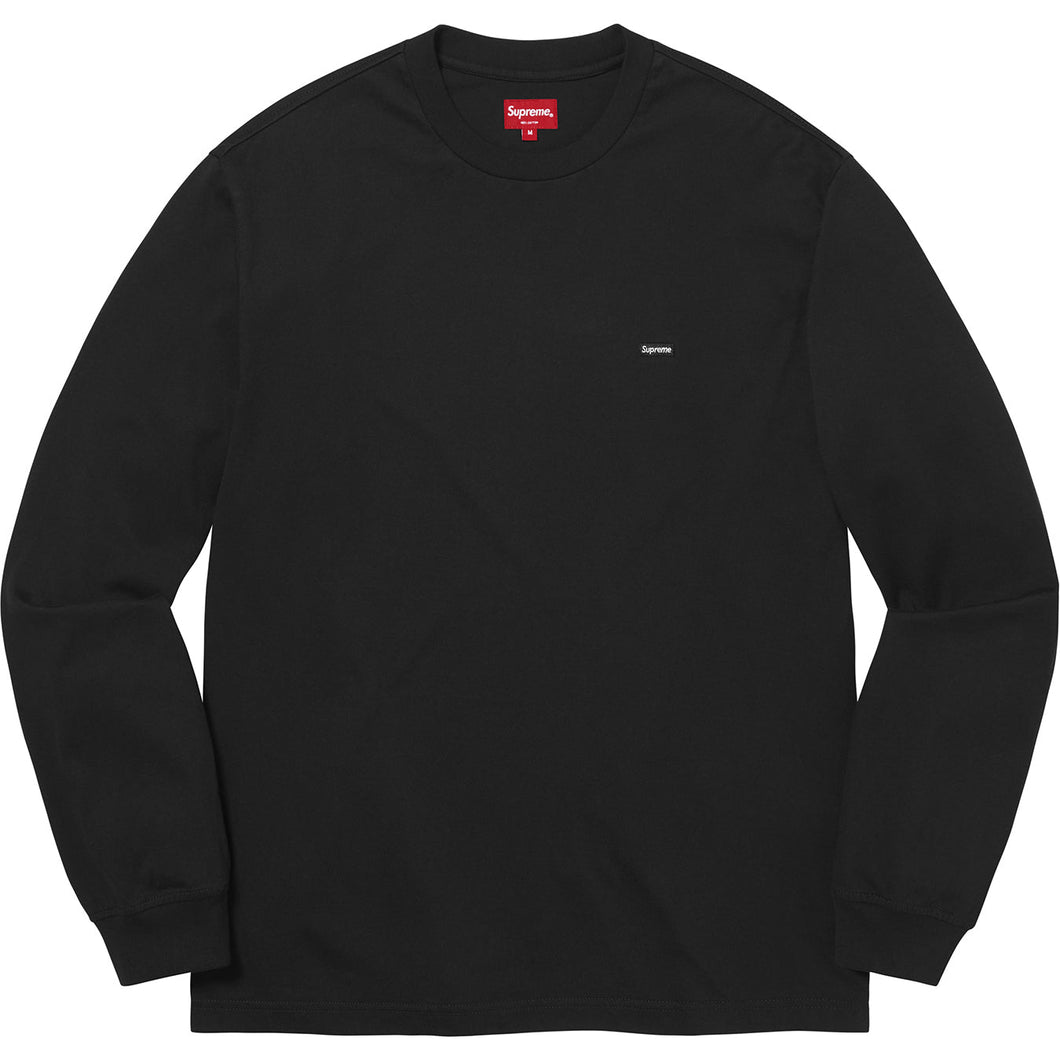 SS23 Supreme Small Box L/S Tee Black
