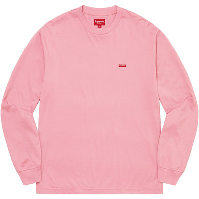 SS23 Supreme Small Box L/S Tee Pink