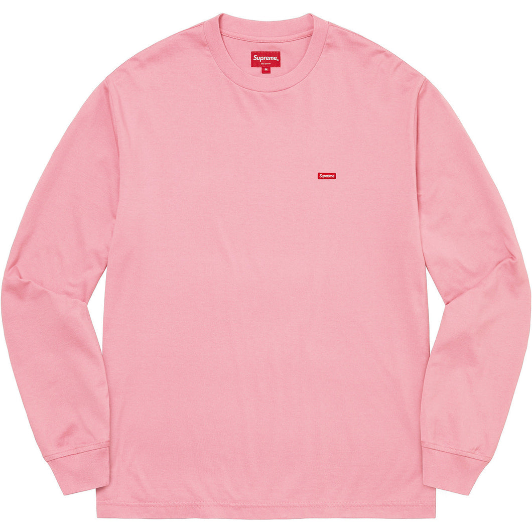SS23 Supreme Small Box L/S Tee Pink