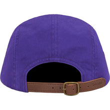 SS23 Supreme Washed Chino Twill Camp Cap Purple