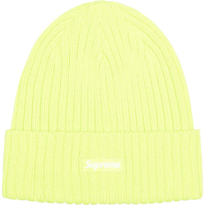 Supreme Overdyed Beanie Lime