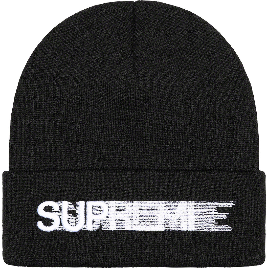 Supreme Motion Logo Beanie Black