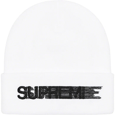 Supreme Motion Logo Beanie White