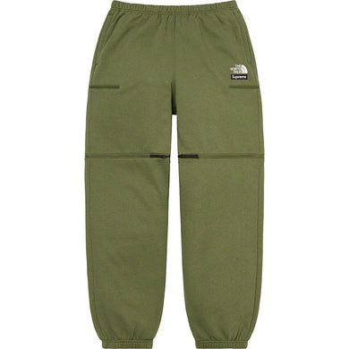 Supreme/The North Face® Convertible Sweatpant Olive
