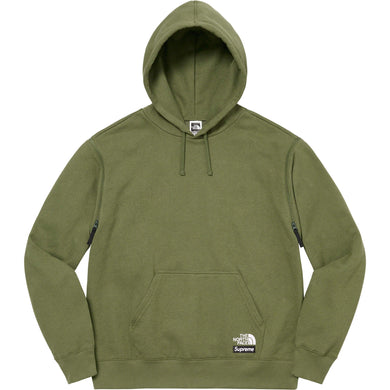 Supreme/The North Face Convertible Hooded Sweatshirt Olive