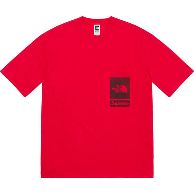 Supreme/The North Face® Printed Pocket Tee Red